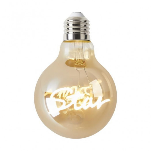 Лампа светодиодная филаментная Loft 271 G80 3Вт 2400К E27 Voltega 8583