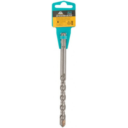 Бур по бетону SDS PLUS с двойной резьбой 12х160мм MOS 32511М