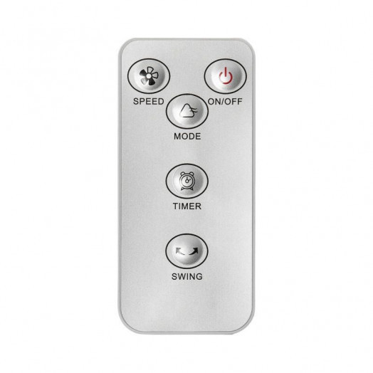 Вентилятор напольный 50Вт 7 лопастей д/у управление бел. DUX 60-0221