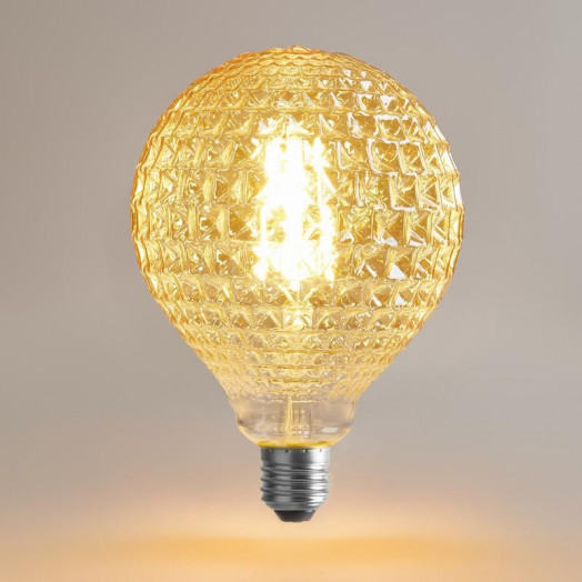 Лампа светодиодная Loft Led YX-G125175LK2F 4Вт 2200К E27 DIM Voltega 8576