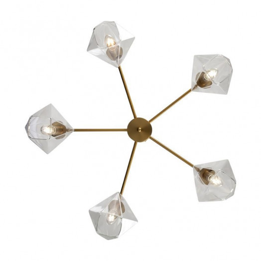 Люстра Dimension 60Вт E14х5 IP20 Freya FR5177PL-05BS