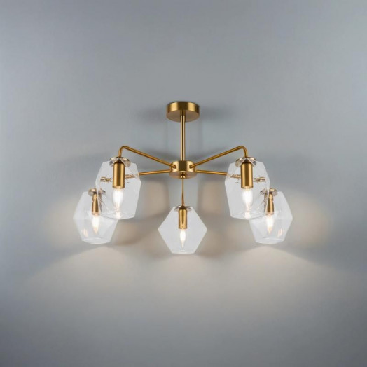 Люстра Dimension 60Вт E14х5 IP20 Freya FR5177PL-05BS