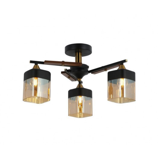 Люстра Glitz 60Вт E27х3 IP20 Freya FR5154PL-03B