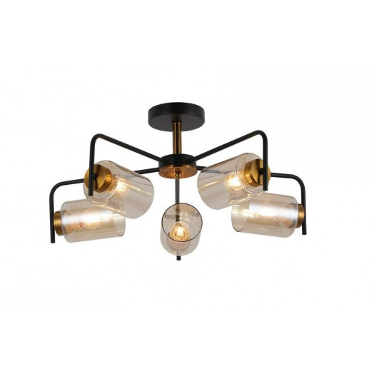 Люстра Liberta 60Вт E27х5 IP20 Freya FR4014PL-05BBZ