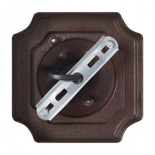 Светильник Heim 1х40Вт E27 IP44 ландшафтный Voltega VGL7210FL-01BR