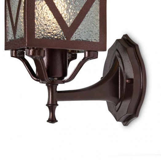 Светильник Heim 1х40Вт E27 IP44 бра настен. Voltega VGL7210WL-01BR