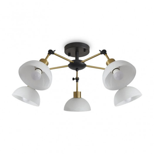 Светильник Bessie 5х60Вт E27 IP20 подвесной Freya FR5526PL-05BBZ