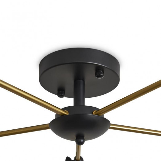 Светильник Bessie 5х60Вт E27 IP20 подвесной Freya FR5526PL-05BBZ