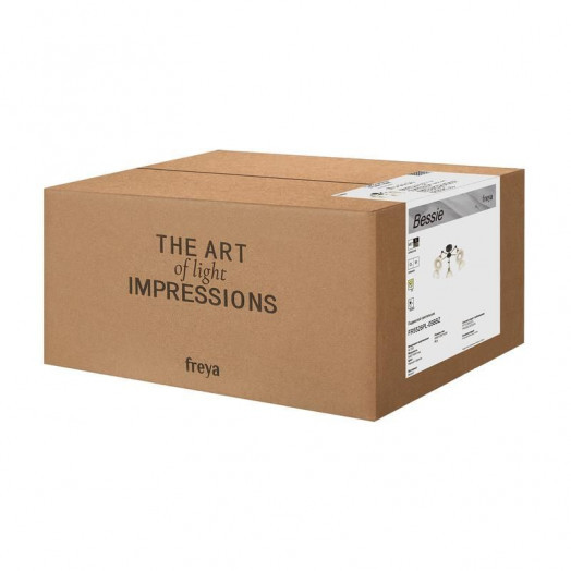 Светильник Bessie 5х60Вт E27 IP20 подвесной Freya FR5526PL-05BBZ