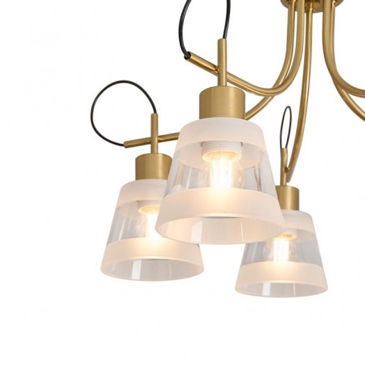 Светильник Caramel 5х60Вт E27 IP20 подвесной Freya FR5522PL-05BS