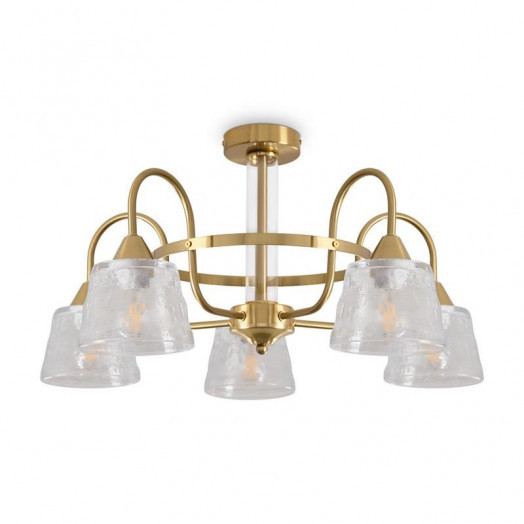 Светильник Caramel 5х60Вт E27 IP20 подвесной Freya FR5522PL-05BS1
