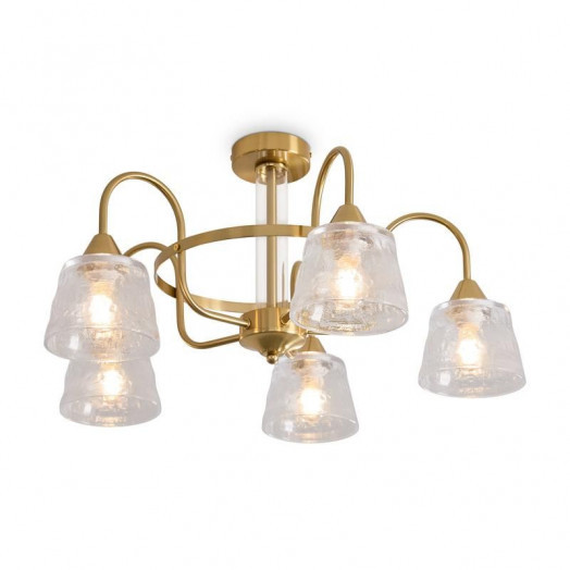 Светильник Caramel 5х60Вт E27 IP20 подвесной Freya FR5522PL-05BS1