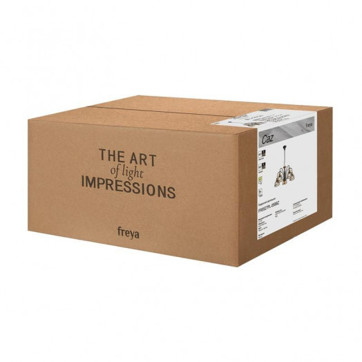 Светильник Caz 5х60Вт E27 IP20 подвесной Freya FR5527PL-05BBZ