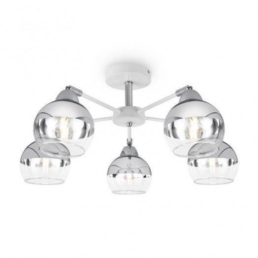 Светильник Jasper 60Вт E27х5 IP20 подвесной Freya FR5225PL-05W