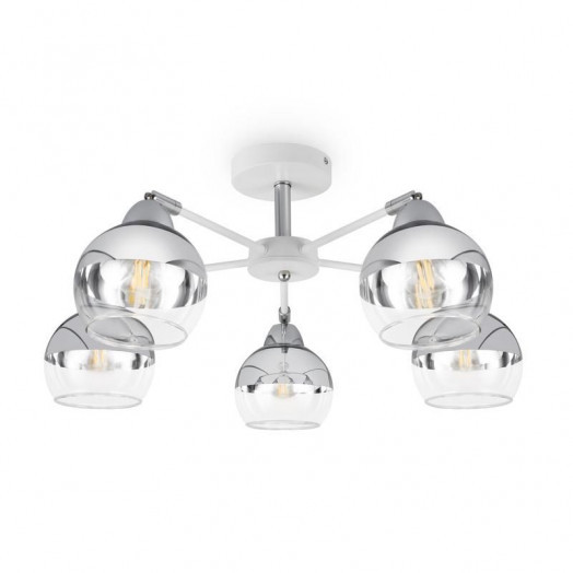 Светильник Jasper 60Вт E27х5 IP20 подвесной Freya FR5225PL-05W