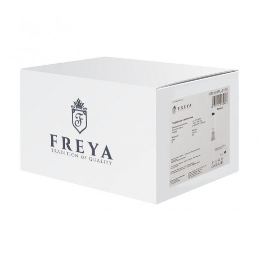 Светильник Lova 40Вт E27х1 IP20 подвесной Freya FR5148PL-01SG