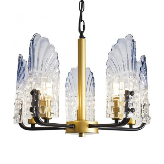 Светильник Ollie 5х40Вт E14 IP20 подвесной Freya FR5525PL-05GB