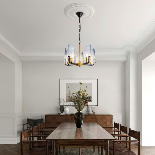 Светильник Ollie 5х40Вт E14 IP20 подвесной Freya FR5525PL-05GB