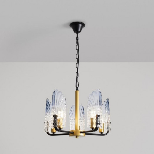 Светильник Ollie 5х40Вт E14 IP20 подвесной Freya FR5525PL-05GB