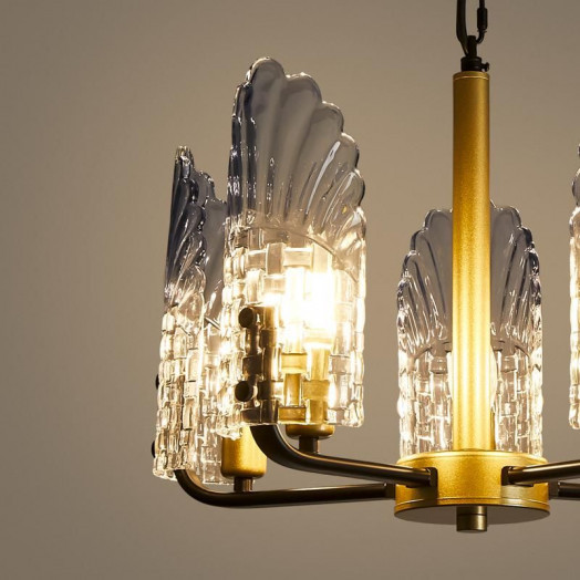 Светильник Ollie 5х40Вт E14 IP20 подвесной Freya FR5525PL-05GB