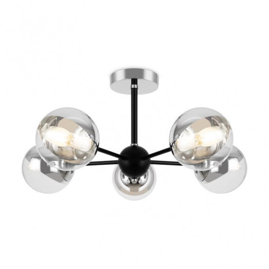 Светильник Sonnet 40Вт E14х5 IP20 подвесной Freya FR5271PL-05B