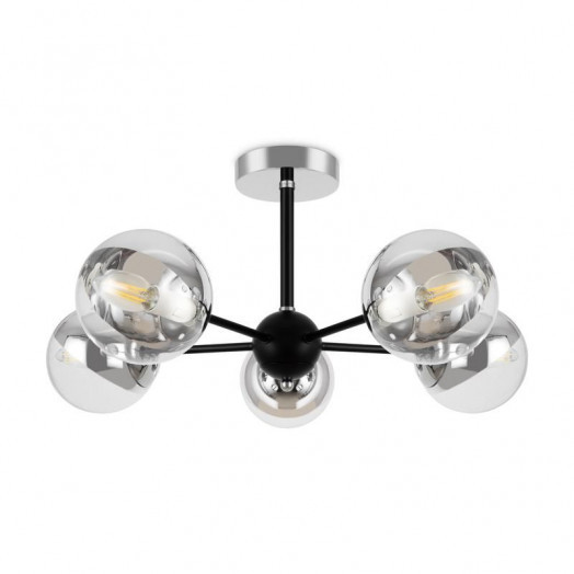 Светильник Sonnet 40Вт E14х5 IP20 подвесной Freya FR5271PL-05B