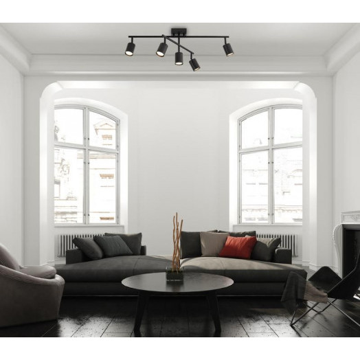 Светильник Animo 35Вт GU10х5 IP20 потолочн. Freya FR5507CL-05B