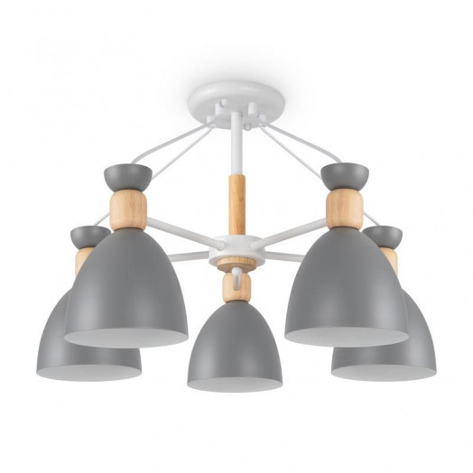 Светильник Delia 60Вт E27х5 IP20 потолочн. Freya FR5033CL-05W