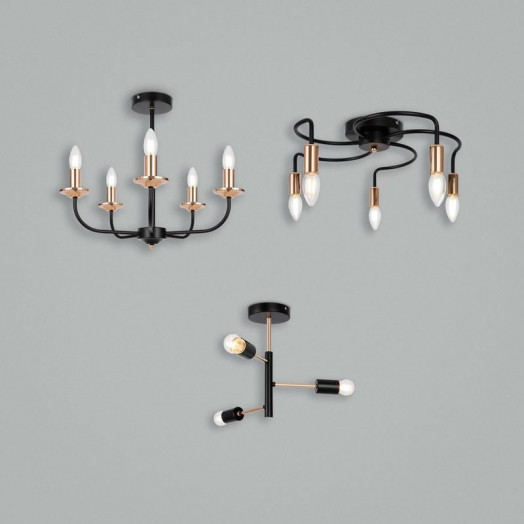 Светильник Matis 60Вт E27х3 IP20 потолочн. Freya FR4010CL-03GB