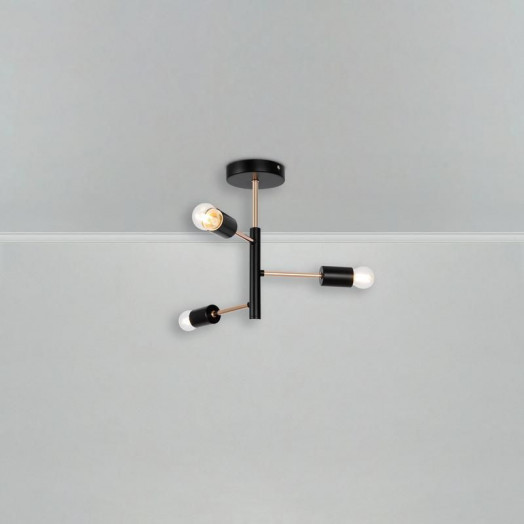 Светильник Matis 60Вт E27х3 IP20 потолочн. Freya FR4010CL-03GB