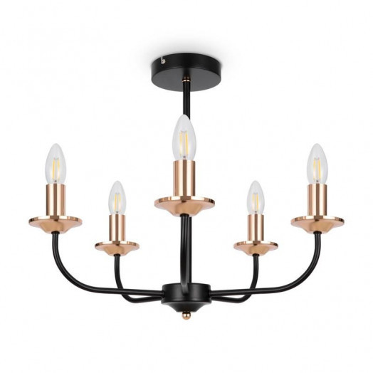 Светильник New Series 010 40Вт E14х5 IP20 потолочн. Freya FR4013CL-05GB