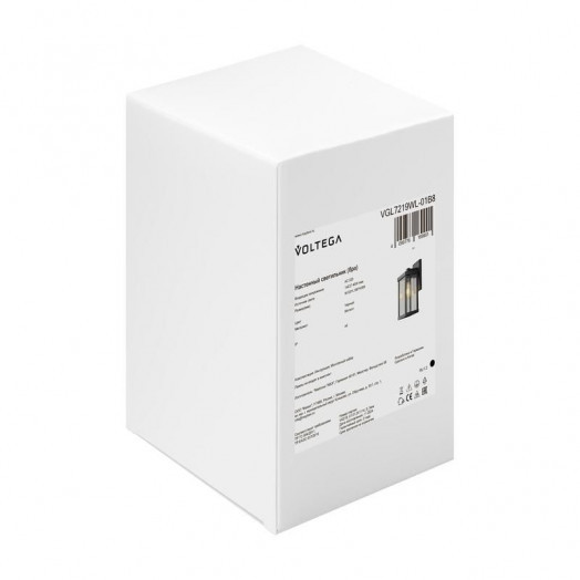 Светильник Domi 1х40Вт E27 IP44 бра настен. Voltega VGL7219WL-01B8