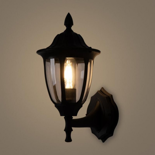 Светильник Frak 1х13Вт E27 IP44 бра настен. Voltega VGL7305WL-01B