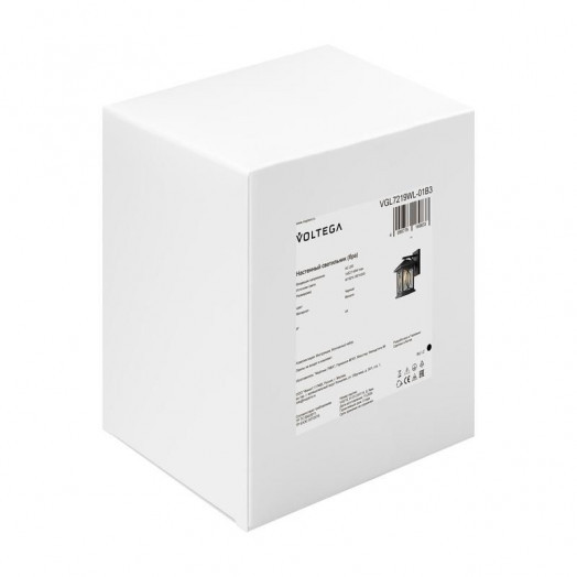 Светильник Domi 1х40Вт E27 IP44 бра настен. Voltega VGL7219WL-01B3