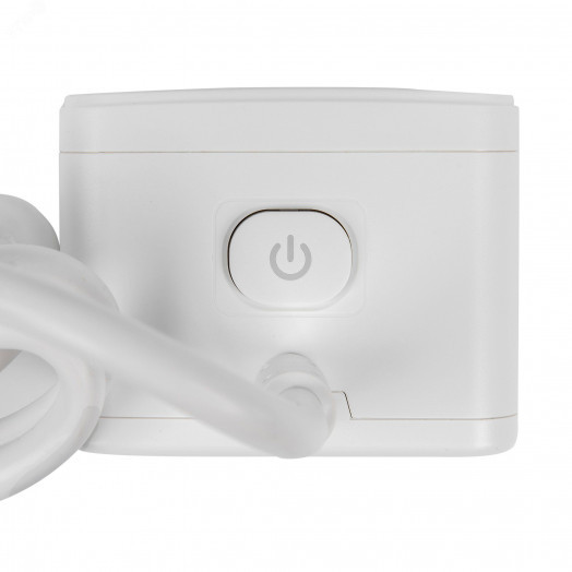 Удлинитель серии Standard c с заземлением  шнур 1,5м 2 гнезда 3 USB 16А Белый ТМ Uniel S-GCD2-1,5SBU WHITE