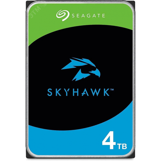 Жесткий диск 4TB SkyHawk 3.5'', SATAIII, 5900 об/мин, 256 МБ