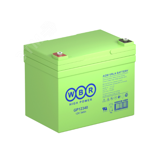 Аккумулятор GP 12В 34Ач