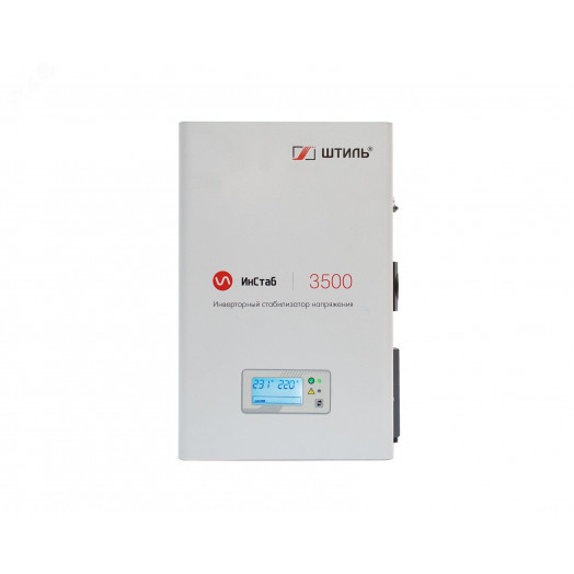 Стабилизатор переменного напряжения ИнСтаб инверторный 3500 ВА/2750 Вт, з/у 15.9А, однофазный, настенный
