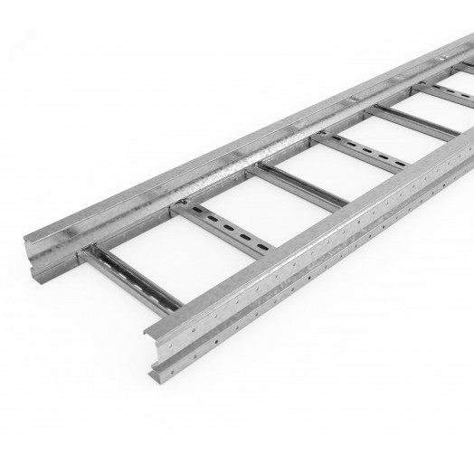 Лоток лестничный 100х400 L6000 1,5 мм усиленный кабельрост
