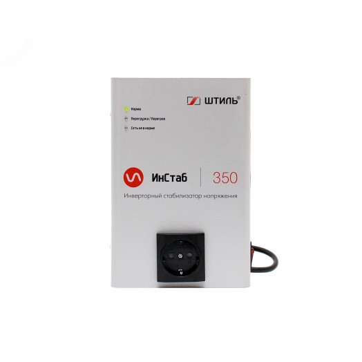 Стабилизатор переменного напряжения ИнСтаб инверторный 350 ВА/300 Вт, 230В, з/у 1.6А, однофазный, настенный