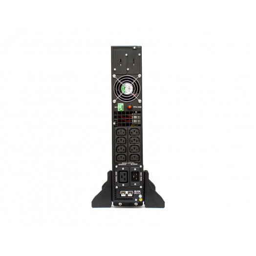 Источник бесперебойного питания Online Rack 3000 ВA/2700 Вт, 1Ф/1Ф, ЖК-дисплей, с АКБ, 6х12В/9Ач,  IEC-320-C13 (8 шт.), IEC-320-C19 (1 шт.), з/у 1А, 2U