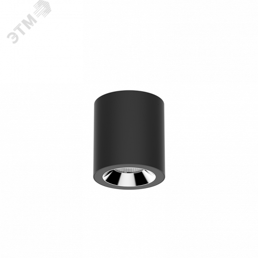 Светильник светодиодный ДПО-12Вт черный