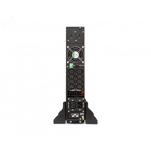 Источник бесперебойного питания Online Rack 2000 ВA/1800 Вт, 1Ф/1Ф, ЖК-дисплей, без АКБ, IEC-320-C13 (8 шт.), IEC-320-C19 (1 шт.), з/у 4А, 2U