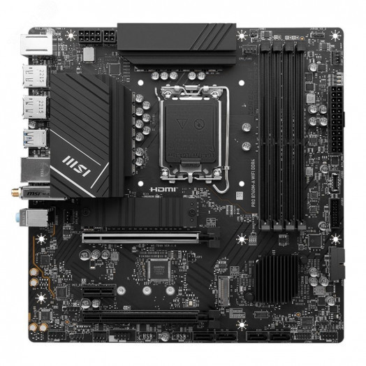 Материнская плата  PRO B760M-A DDR4, Intel B760, Micro ATX