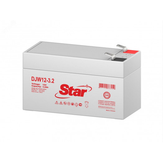 Аккумуляторная батарея DJW 12В 3.2Ач STAR NP