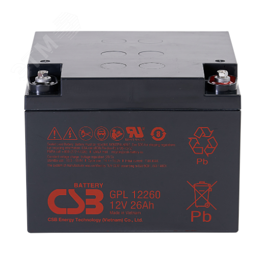 Аккумулятор GPL 12В 26Ач