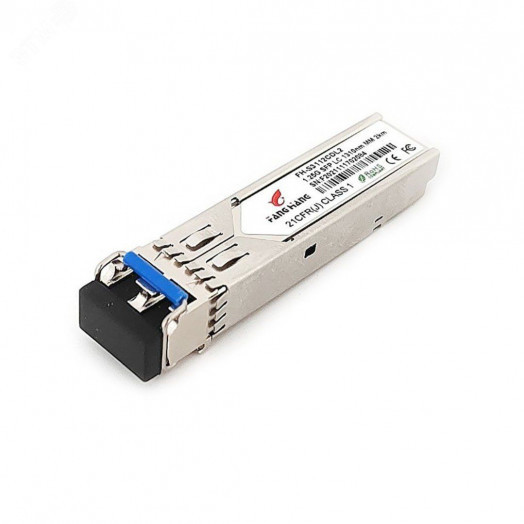 Модуль SFP 1,25 GE 2 км, ММ, 2 волокна, 1310 nm,  LC, DDM