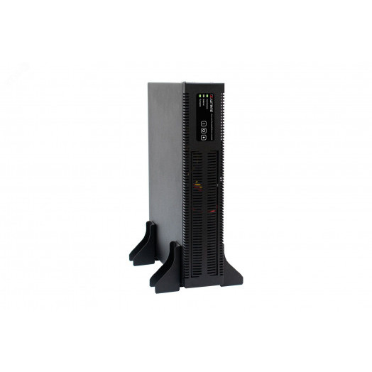 Источник бесперебойного питания Online Rack 300 ВA/225 Вт, 1Ф/1Ф, с АКБ, 3х12В/9Ач, IEC-320-C13 (3 шт.), EURO F-type с заземлением (1 шт.), з/у 3А, 2U