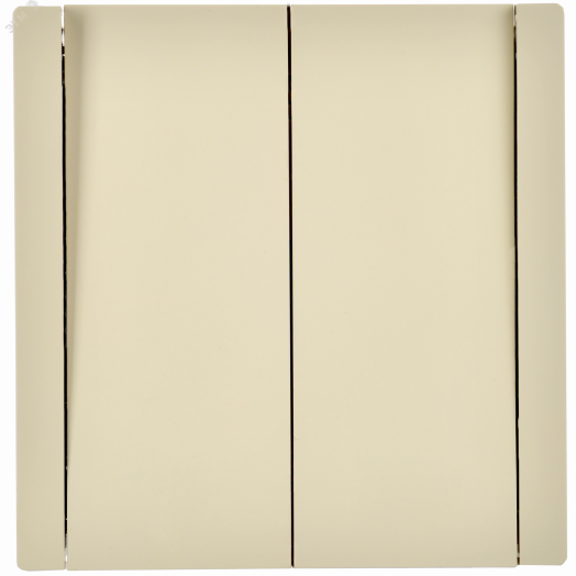 FORTE&PIANO Выключатель 2-клавишный перекрестный 10А FP409 ваниль IEK