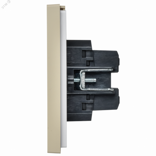 FORTE&PIANO Выключатель 2-клавишный перекрестный 10А FP409 ваниль IEK